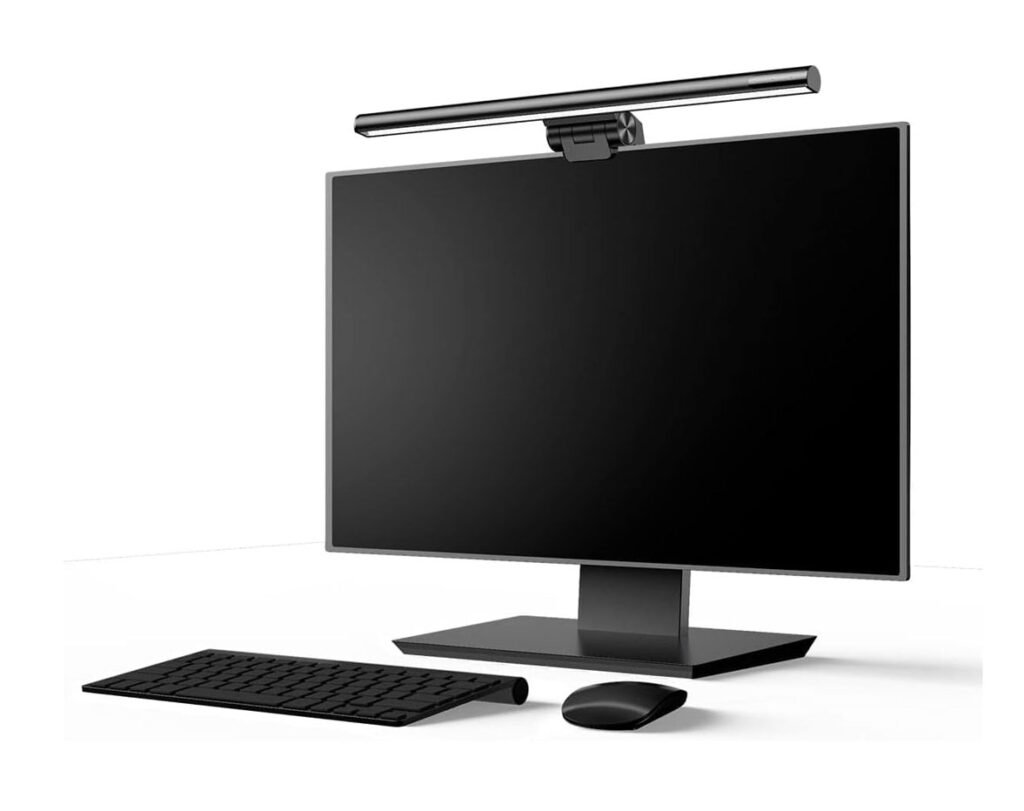 best desk lamp for macbook setup minimal workspace lighting