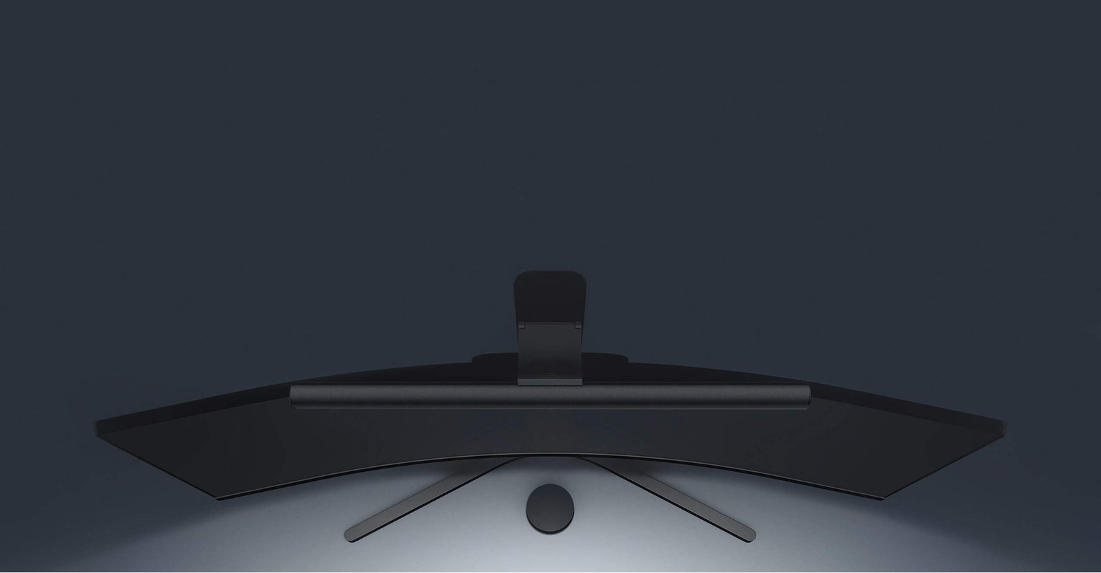 xiaomi monitor light bar curved monitor desk setup