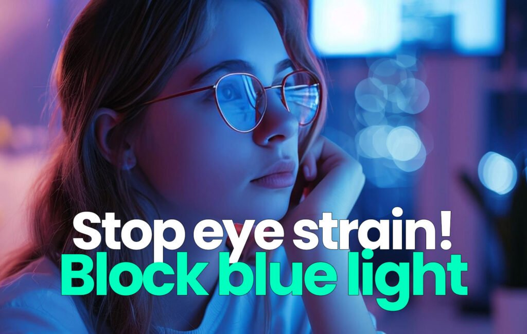 blue light glasses for computer work